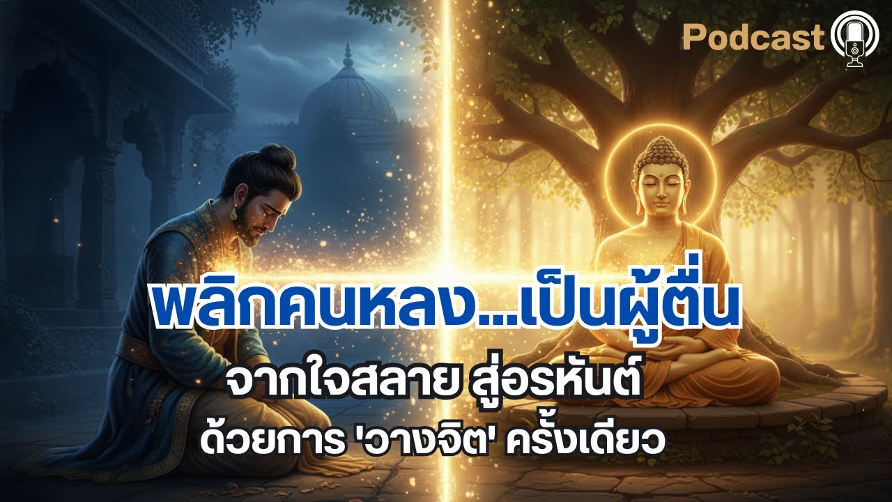 พลิกคนหลง เป็นผู้ตื่น! สันตติอำมาตย์ จากใจสลาย...สู่อรหันต์ ด้วย 'การวางจิต' เพียงครั้งเดียว