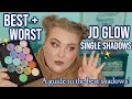 Only Get The BEST... My Guide To JD Glow Galaxy Shadows! Detailed Swatches + Close Ups