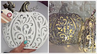 DOLLAR TREE DIY | NEW WAYS TO DECORATE DOLLAR TREE PUMPKINS