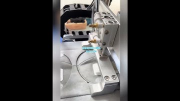 Fully automatic mask ear loop holder making machine