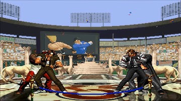 [Character Mugen] Kyo Clone 10 & Iori Clone 9 VS Kyo Kusanagi... & Iori Yagami CT