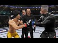 Bruce Lee vs. OnePunchman Bangu (EA sports UFC 3)