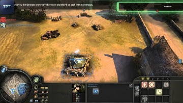 Company Of Heroes Tutorial - Base Operation Training
