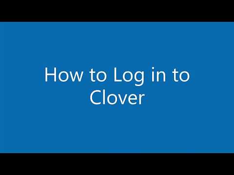 Clover - Log In
