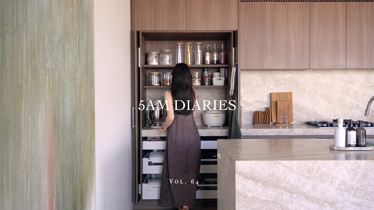 Дневники в 5 утра | время наедине, забота о себе, кофе и полезный яблочный пирог 🍎🍃