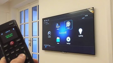Control4 on screen TV navigation