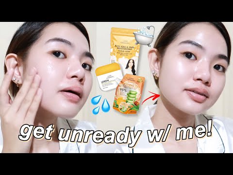 GET UNREADY WITH ME! *removing my makeup & doing my skincare*