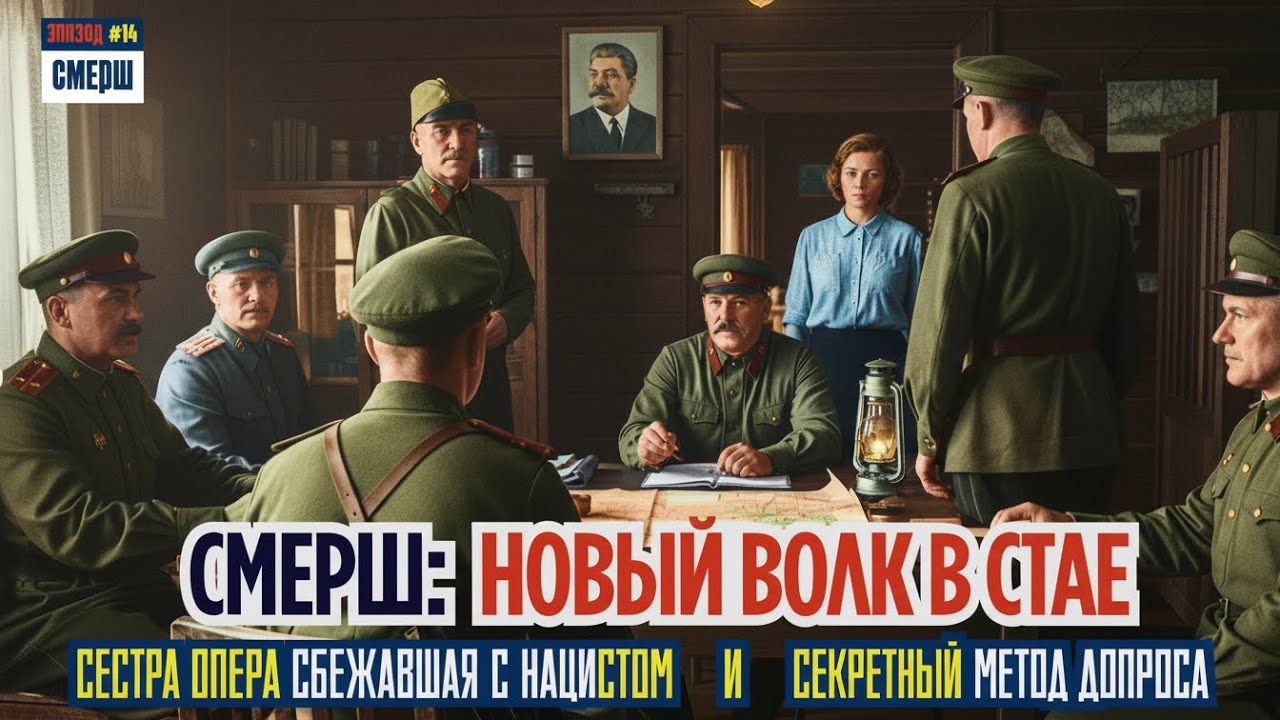 НОВЫЙ НАЧАЛЬНИК СМЕРШ: Его Боялись Больше, Чем Расстрела | СМЕРШ: Драма Разведки | ЭПИЗОД №14