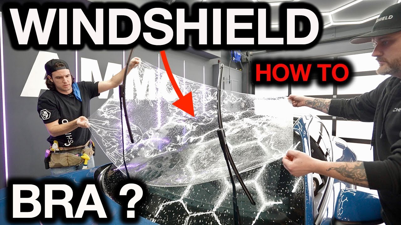 How to Clear Bra Protect Your Windshield? YouTube
