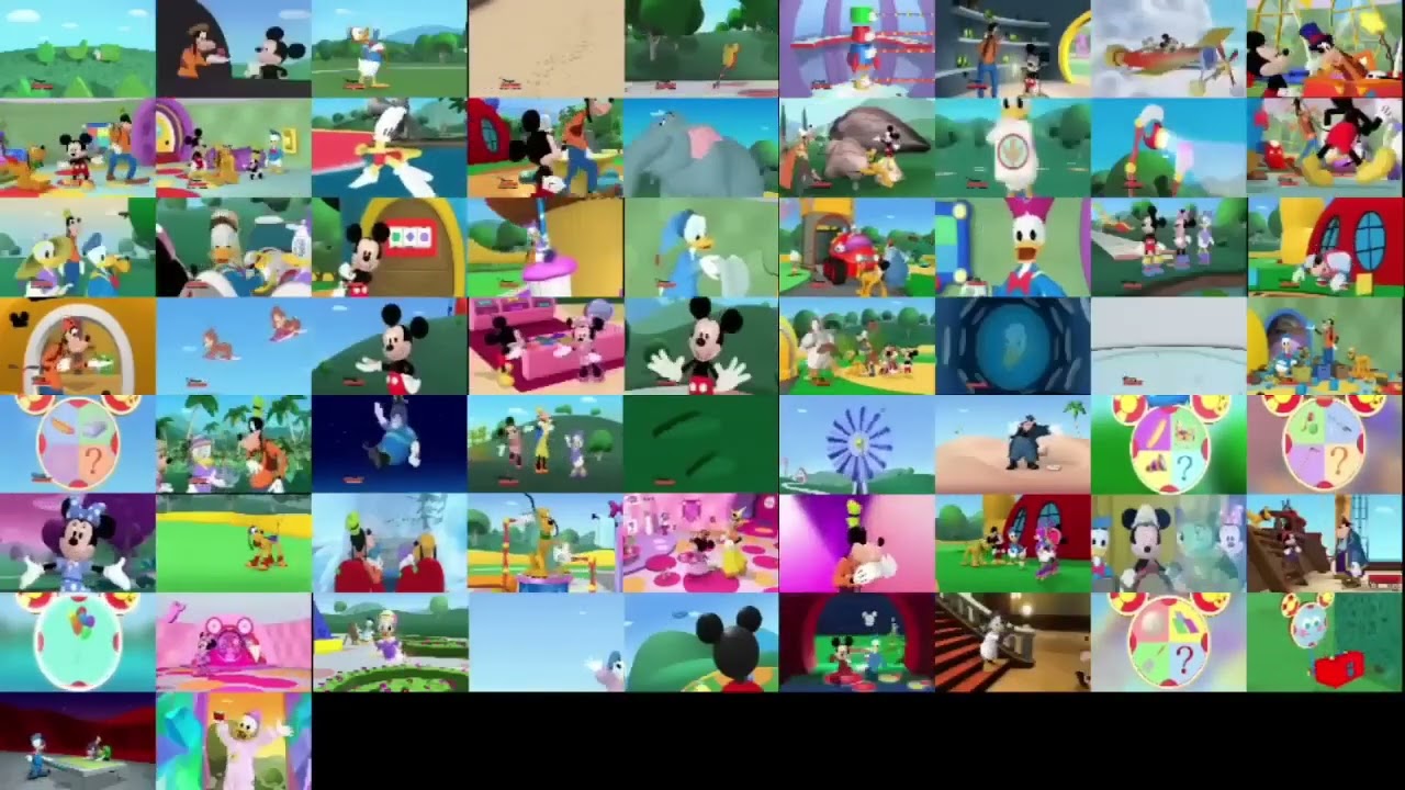 All Mickey Mouse Clubhouse Episodes Playing At The Same Time