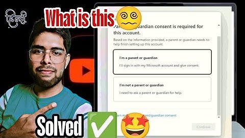 Parent/Guardian consent required for this account || #minecraft  #problemfixmicrosoftaccount