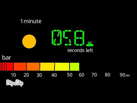 100 second BBC timer with effects