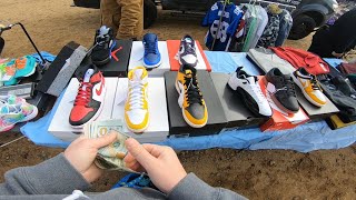FLIPPING COINS FOR BETTER PRICES ON KICKS. RECOGNIZED ME AND GAVE ME A GREAT DEAL. $500 FOR WHAT?!