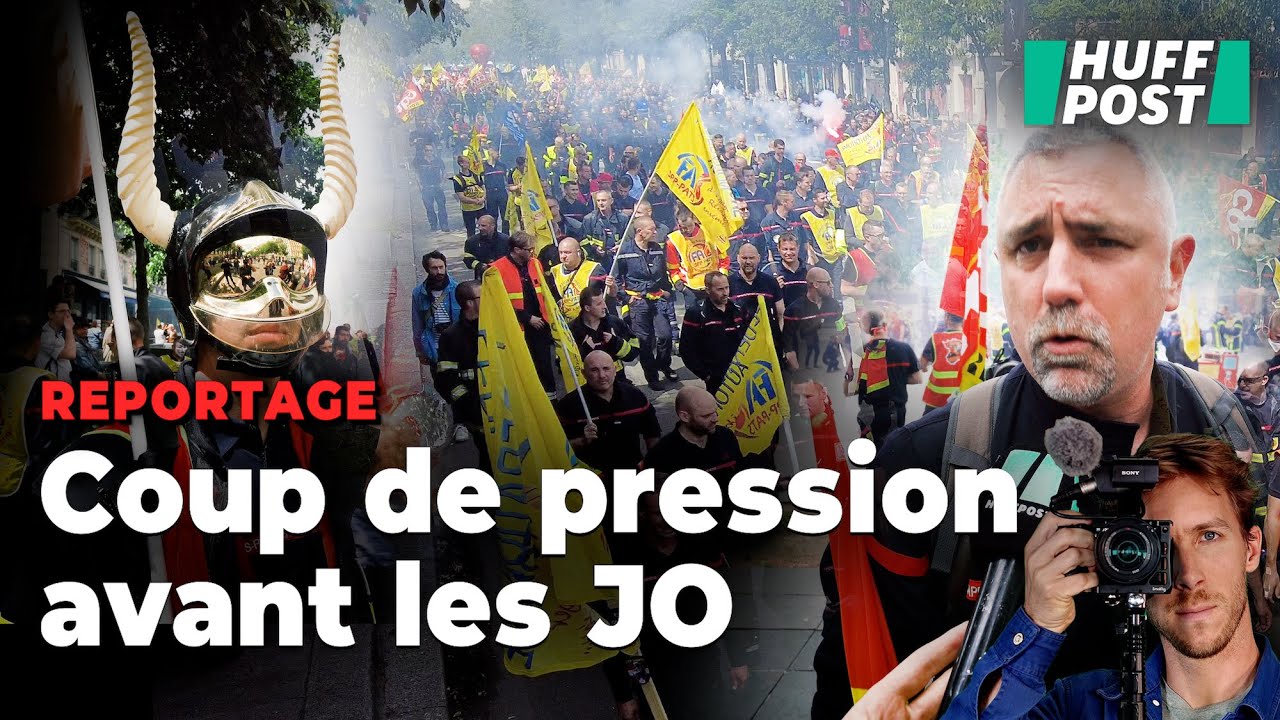 Les pompiers font exploser leur ras-le-bol général avant les JO