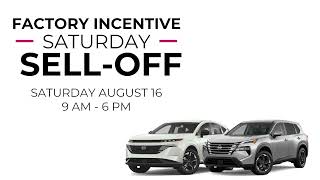 Factory Incentive Saturday Sell-Off | Crown Nissan