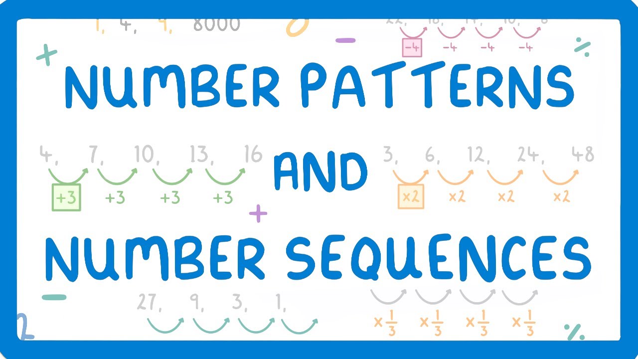 GCSE Maths - Types of Number Sequences - Arithmetic vs Geometric #54