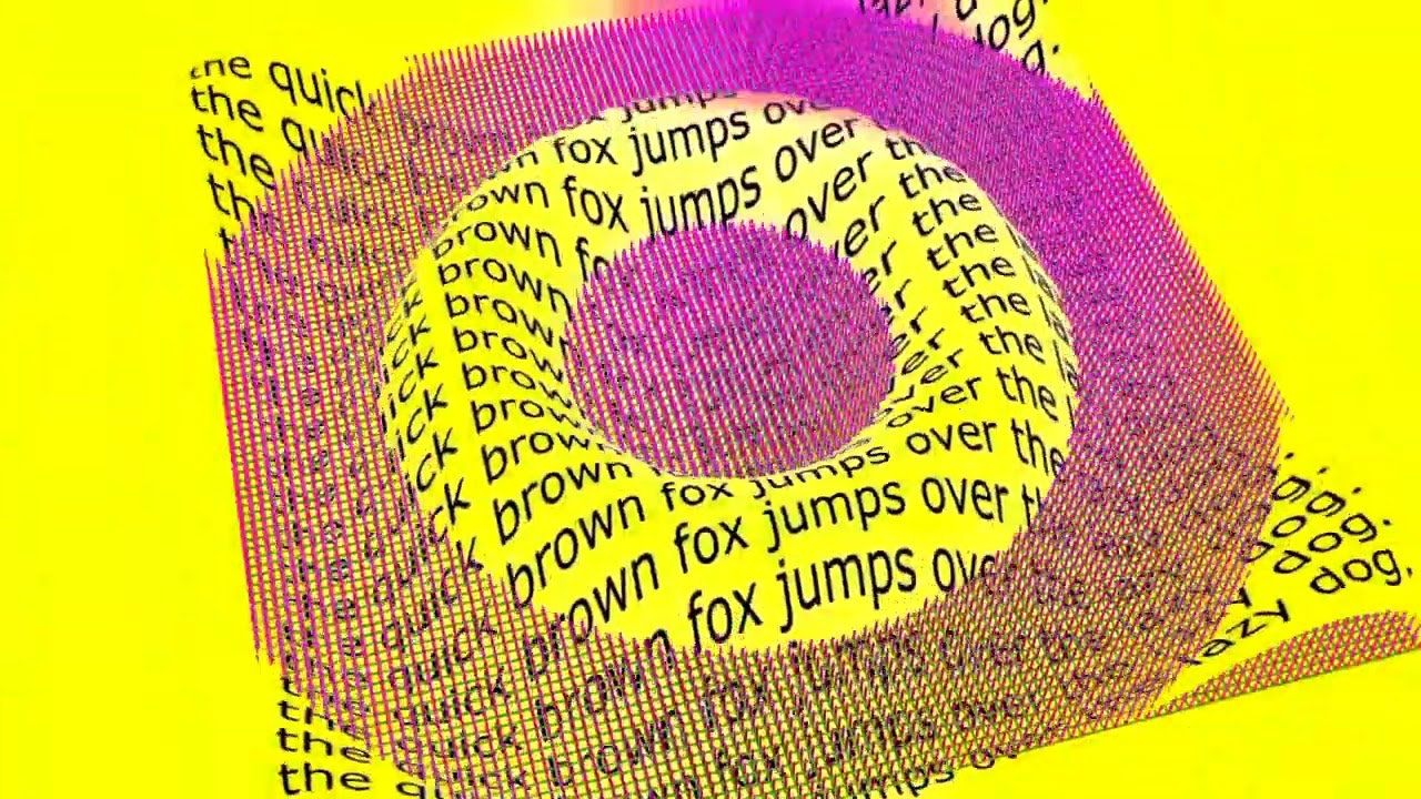 Dynamic Text Mapping with Ramp - TOUCHDESIGNER