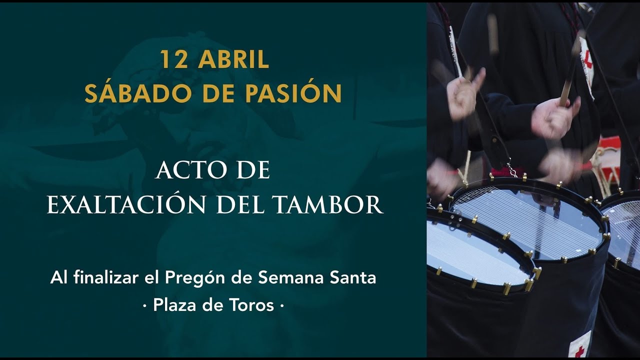 ACTO DE EXALTACIÓN DEL TAMBOR SEMANA SANTA DE BARBASTRO 2025