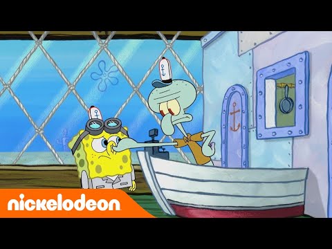 Губка Боб Золотые моменты | Нос-пип | Nickelodeon Россия