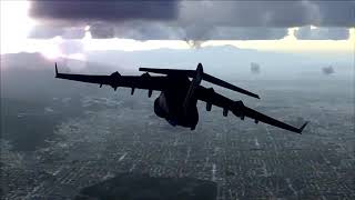 C-17 Globemaster Flying Over Los Angeles - Runsame Classics Fsx