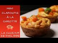 🥕✨ Mini clafoutis à la carotte – Idéal pour l’apéritif ou en entrée légère !