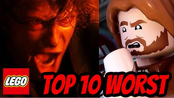 The WORST LEGO Star Wars Figures. Top 10..