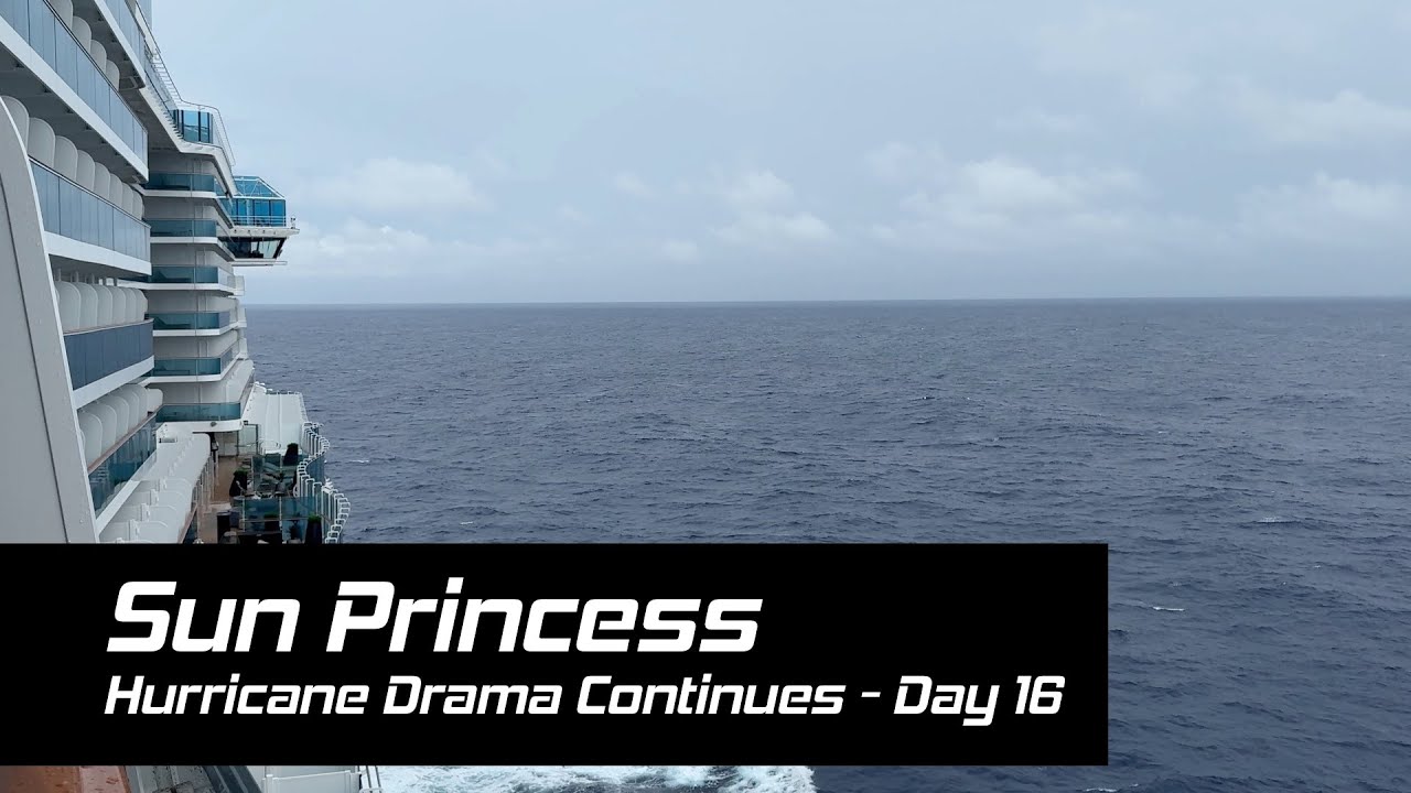 Hurricane Milton Update on Sun Princess - October 9, 2024