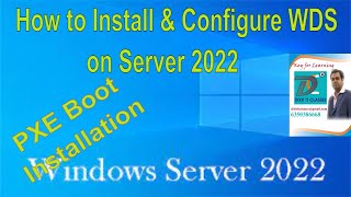 Install and Configure WDS in Windows Server 2022 | Windows Deployment Services | WDS screenshot 1