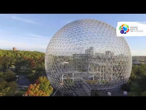 Vidéo: La Biosphère de Montréal - Dôme géodésique de Buckminster Fuller