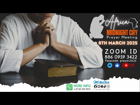 🔴 [LIVE]  Africa Midnight Cry Prayer Meeting - 8th March 2025