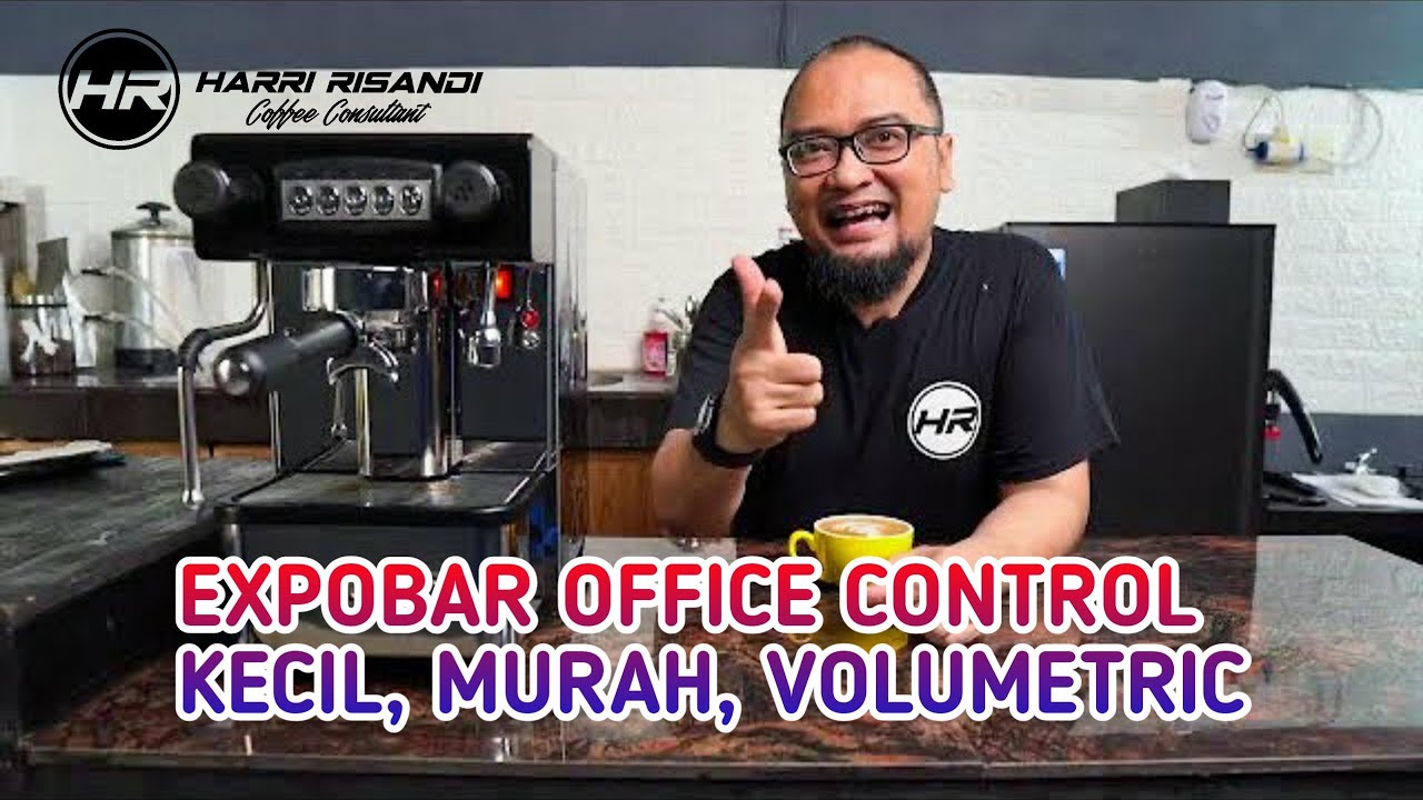 EXPOBAR OFFICE CONTROL, MESIN ESPRESSO VOLUMETRIC HARGA 20 JUTA-AN