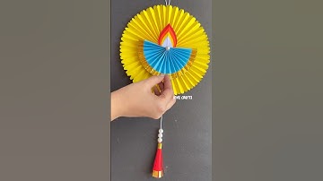 🪔 Diwali Craft for school competition  / Wall hanging #diy #craft #diwali #FestiveWithShorts #diya