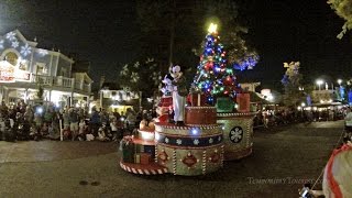 Mickeys Once Upon a Christmastime Parade at Mickeys Very Merry Christmas Party Magic Kingdom 2014