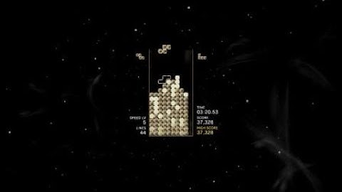 Tetris® Effect: Back to Back Attack Trophy