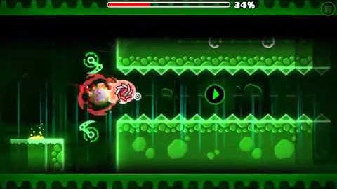 Geometry Dash World Daily Level: Lithium by SirHadoken(hard) All Coins (2.1)
