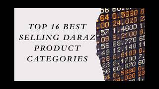 Top selling products on daraz