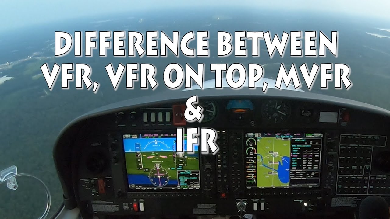Different Types Of Flying Conditions VRF MVFR IFR Pilots Fly In Different Types Of Flying Conditions VRF MVFR IFR Pilots Fly In