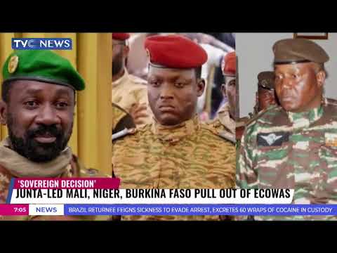 ECOWAS Reacts As Mali, Burkina Faso, Niger Quit West Africa Regional Bloc