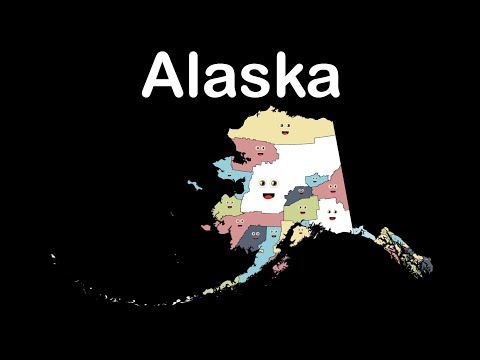 how many counties does alaska have