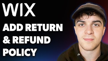 How to Add a Return and Refund Policy on Wix (Full 2025 Guide)