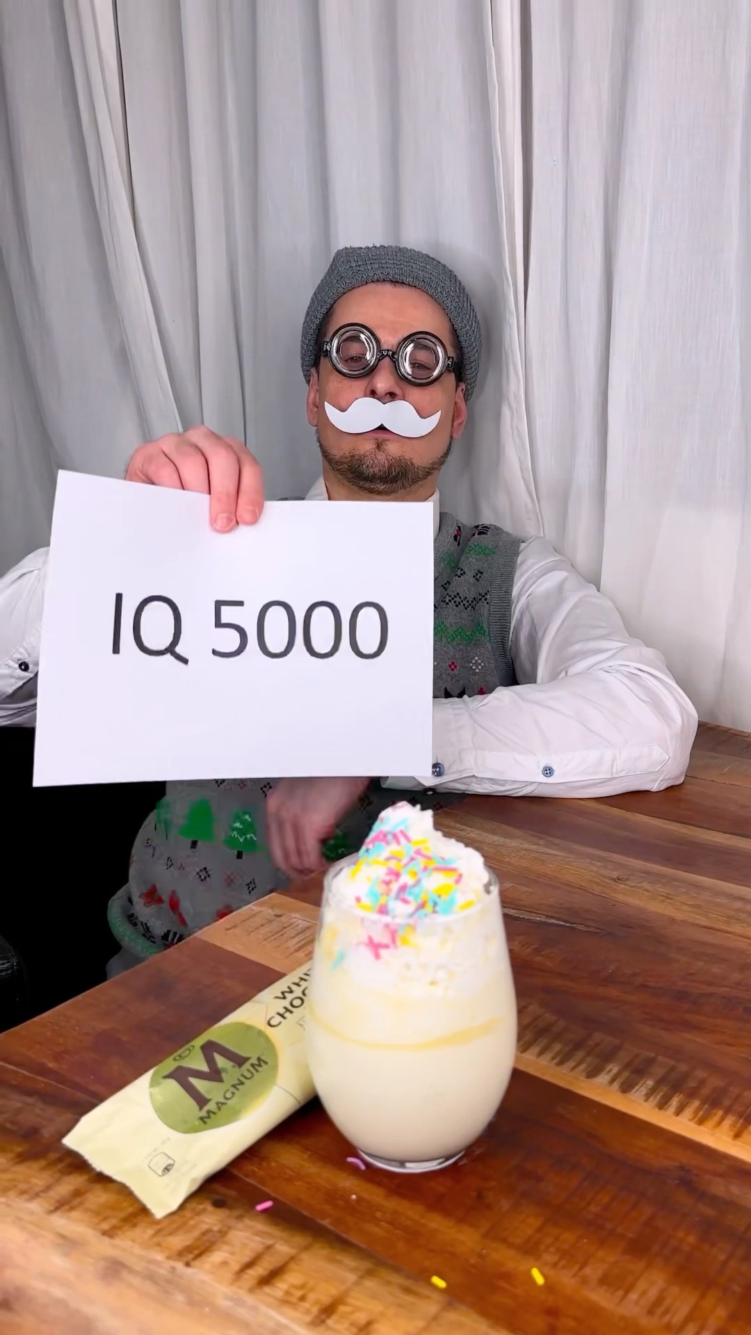 How to make the best ICE CREAM MILK for grandad??❤️?| CHEFKOUDY