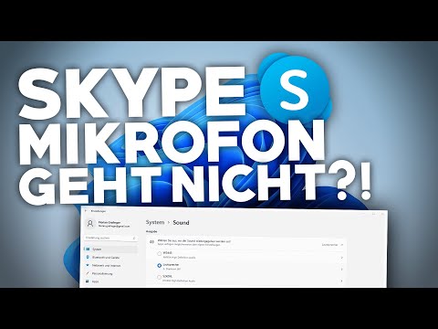 Video: Wie verbinde ich mein Mikrofon mit Skype?