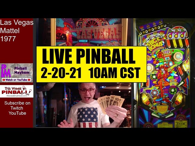 Mattel Las Vegas Pinball