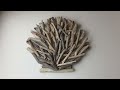 Coastal Driftwood Shell Wall Decor