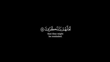 كرومة شاشة سوداء بصوت الشيخ#ياسر_الدوسري#سورة_الدخان