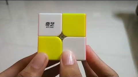 How to make the Checkerboard Pattern on the 2x2 Rubik