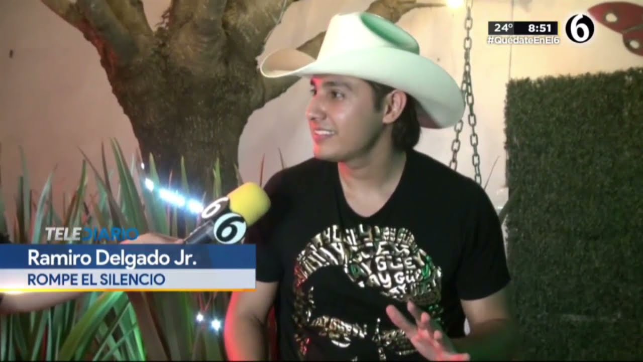 RAMIRO DELGADO JR ACLARA SU SALIDA DE BRONCO EN TELEDIARIO