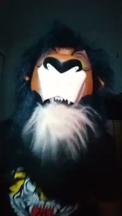 The Lion King Scar Mouth Mover Mask