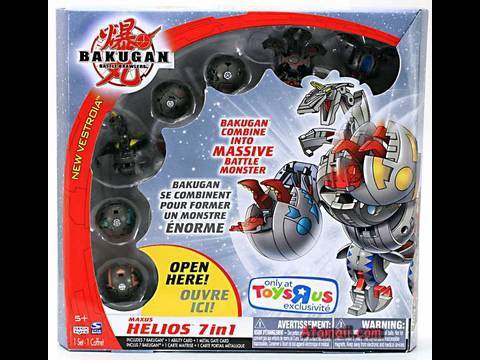 Bakugan Maxus Helios Toy Review Unboxing - YouTube