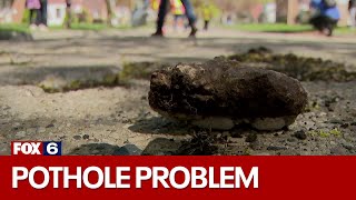 'Pothole Patrol' in Milwaukee, road fixes continue | FOX6 News Milwaukee Update